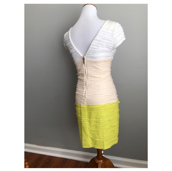 BeBe body-con layered raw hem π - Picture 3 of 6